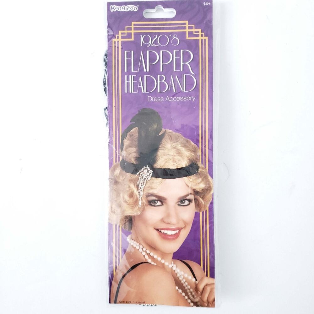 Flapper Headband 1920s Roaring 20s Costume NEW